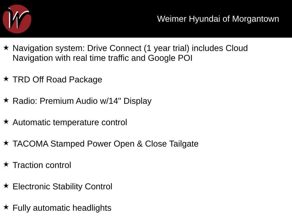 2025 Toyota Tacoma Hybrid TRD Off Road Photo in Moorefield WV 26836